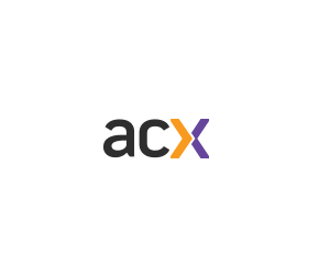 Logo for acx a client of Charles King Voice Talent