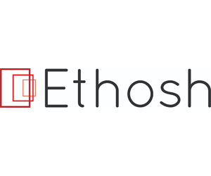 Logo for Ethosh Design a client of Charles King Voice Talent